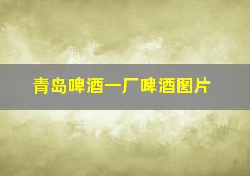 青岛啤酒一厂啤酒图片