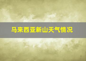 马来西亚新山天气情况