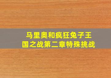 马里奥和疯狂兔子王国之战第二章特殊挑战