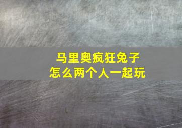 马里奥疯狂兔子怎么两个人一起玩