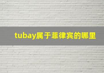 tubay属于菲律宾的哪里