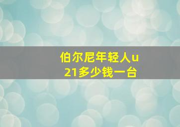 伯尔尼年轻人u21多少钱一台