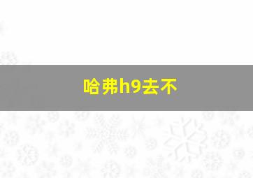 哈弗h9去不