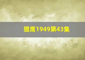 猎鹰1949第43集